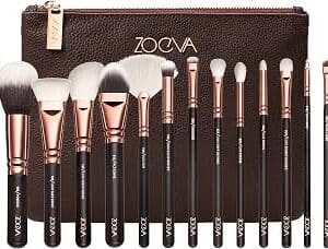 ZOEVA Rose Golden Complete Set Vol. – مجموعة فرش مكياج احترافية 15 قطعة