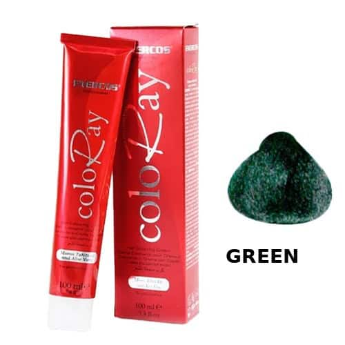 ColoRay Hair Dye Cream - Green