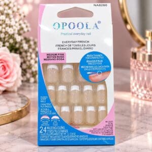 أظافر فرنش جاهزة 24 قطعة OPOOLA Everyday French