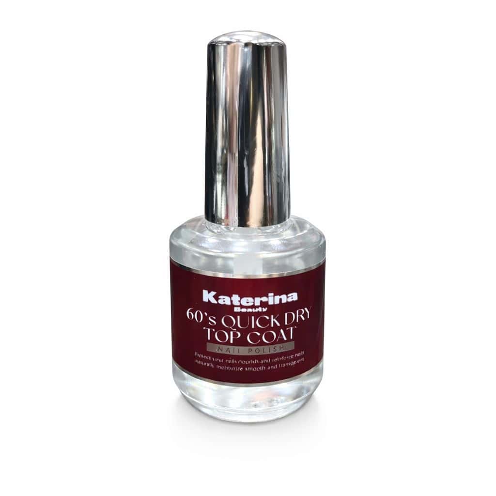 الطبقة النهائية سريعة الجفاف Katerina Beauty 60's Quick Dry Top Coat