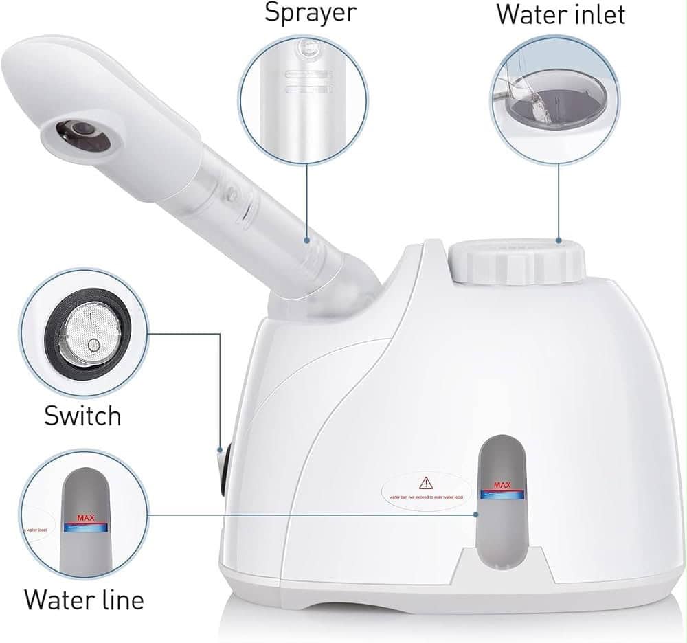 KINGDOM Home Facial Steamer