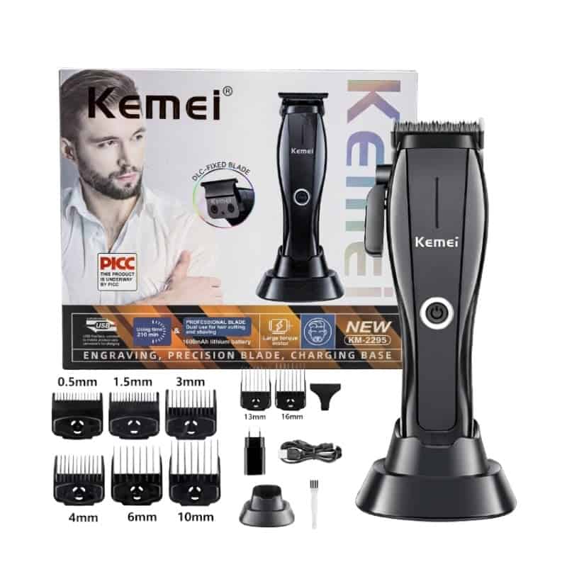 Kemei KM-2295 ماكينة تحديد وحلاقة الشعر الاحترافية كيمي