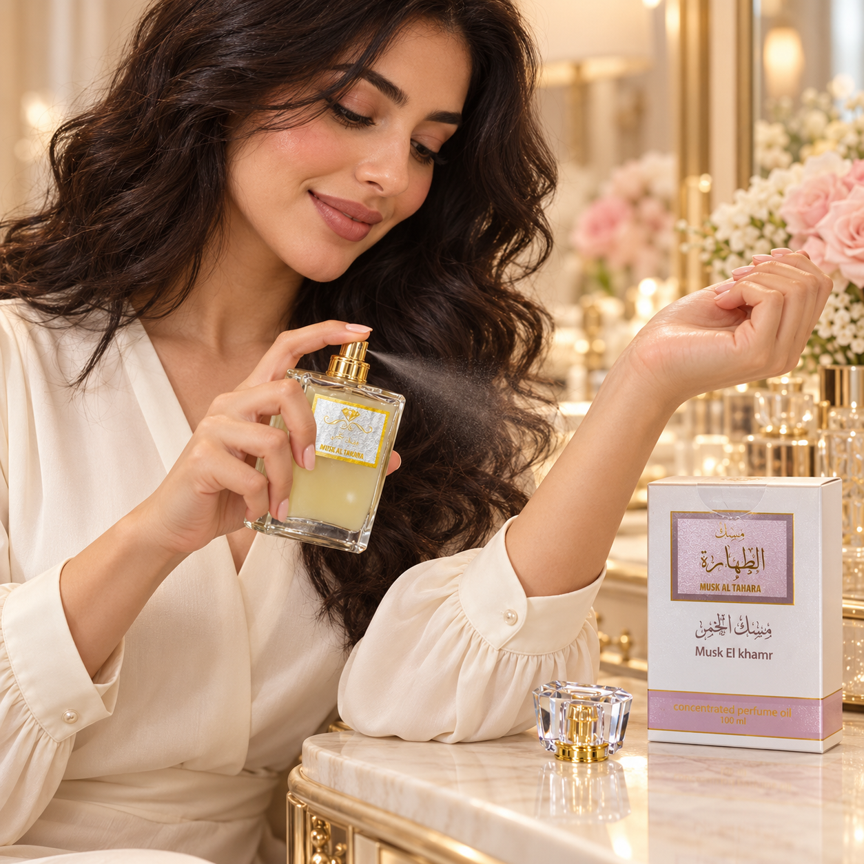 زيت مسك الطهارة مسك الخمر عطر للجسم