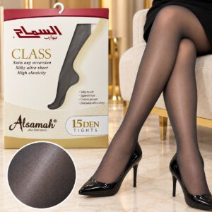 كولون السماح CLASS شيفون دخاني 15 DEN – مقاس لارج (L)
