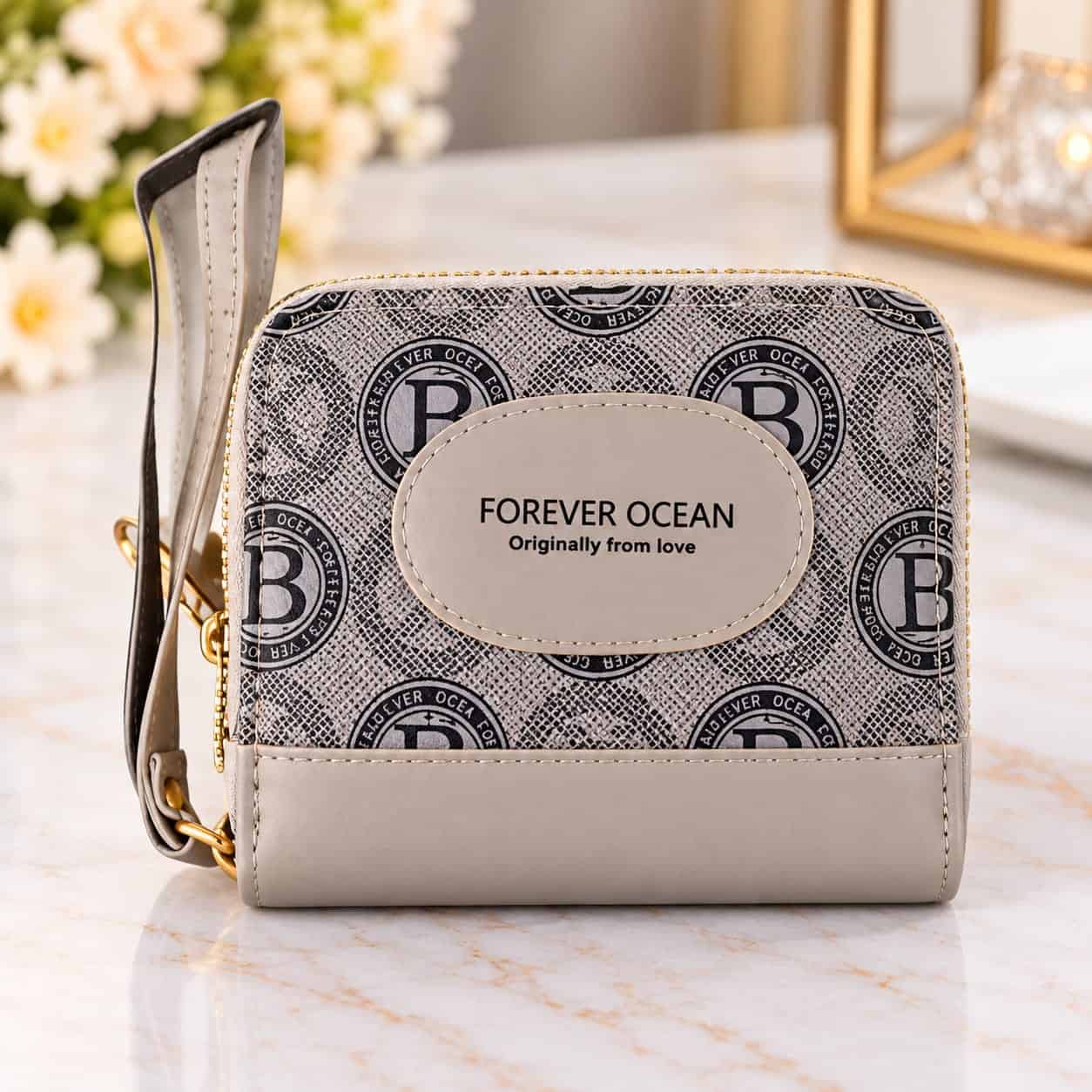 A stylish and practical women's wallet with a compact design