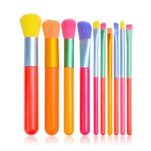 طقم فرش مكياج ملونة احترافية – Docolor Makeup Brush Set